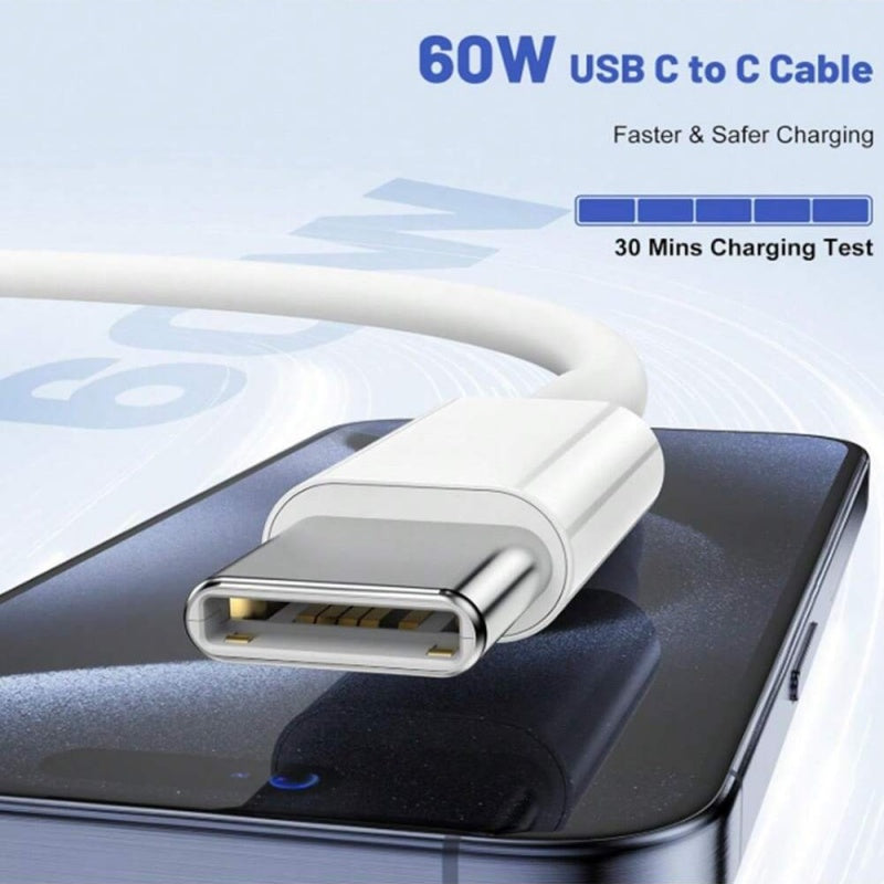 Charger Cable - Portable, Durable, Essential For Charging Compatible With Multiple Devices And Ensures Device Safety.