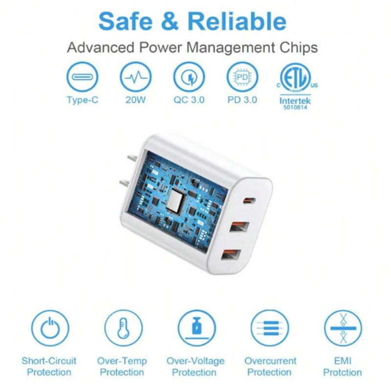 Charger Cable - Portable, Durable, Essential For Charging Compatible With Multiple Devices And Ensures Device Safety.